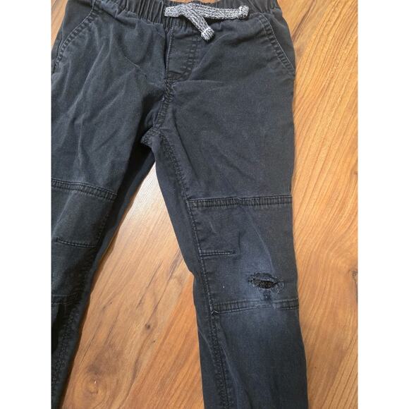 Cat & Jack Jogger Pants Boys Size 5t Distressed Gray - Picture 2 of 5